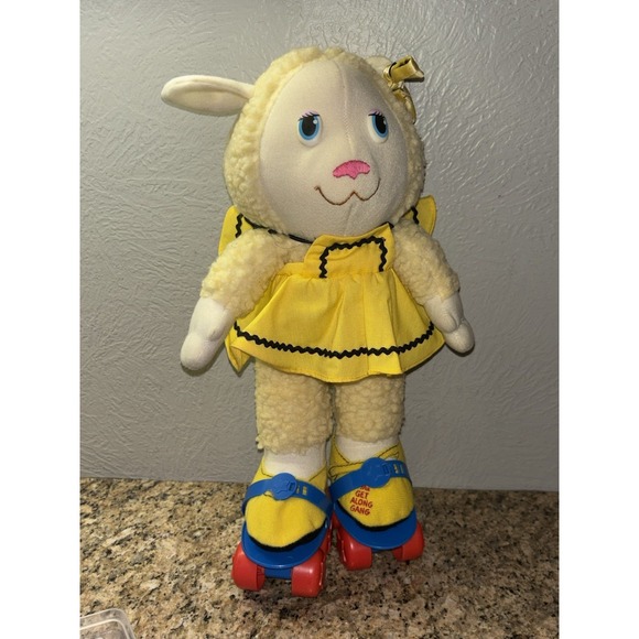 Tomy Other - Vintage 1984 Tomy The Get Along Gang Woolma Lamb Plush Skates Soft Toy Original